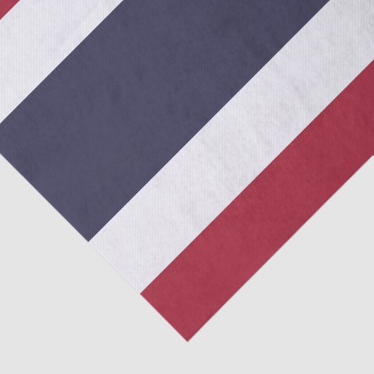 Patriotic tissue paper with flag of Thailand Tissuepapier (Detail)