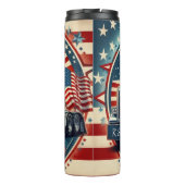 Patriotic Truck Uncle Sam Pet Thermosbeker (Achterkant)