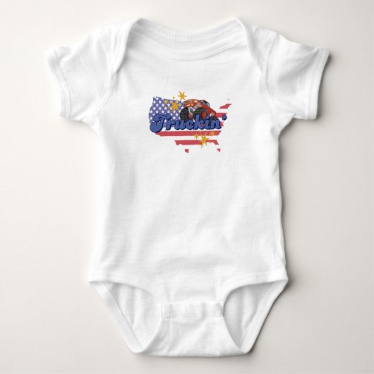 Patriotic Truckin' Romper (Voorkant)