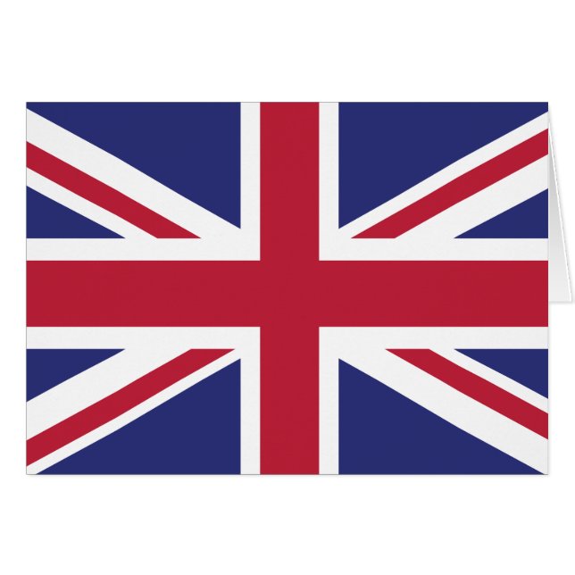 Patriotic United Kingdom Flag (Voorkant Horizontaal)