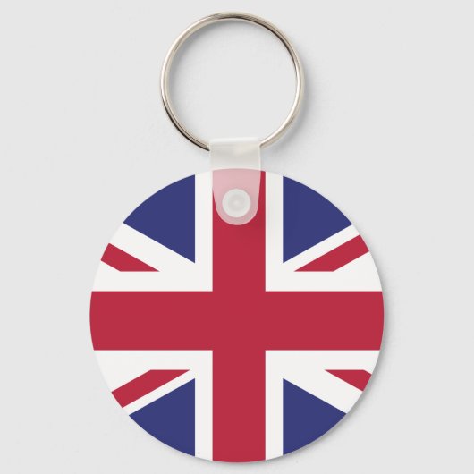 Patriotic United Kingdom Flag Sleutelhanger (Voorkant)