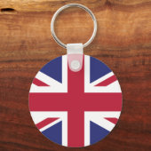 Patriotic United Kingdom Flag Sleutelhanger (Voorkant)