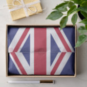 Patriotic United Kingdom Flag Tissuepapier (Geschenk)