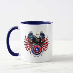 Patriotic USA Eagle Mok