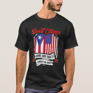 Patriotic USA Flag Texas Patriotism Motherland Dua T-shirt