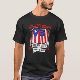Patriotic USA Flag Texas Patriotism Motherland Dua T-shirt