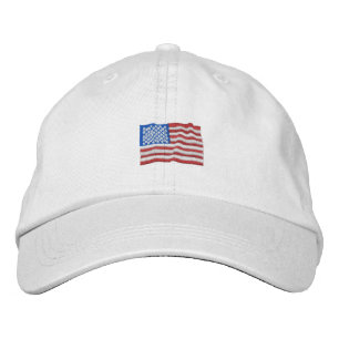 Patriotic USA Geborduurde Pet
