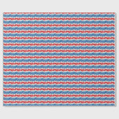Patriotic USA Gift Wrap Papier (Vlak)