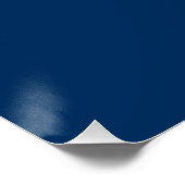 Patriotic wall poster with Flag of Minnesota, USA (Coin)