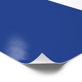 Patriotic wall poster with Flag of Toronto (Coin)