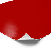 Patriotic wall poster with Flag of Utah, USA Perfect Poster (Hoek)