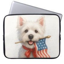 Patriotic Westie