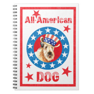 Patriotic Wheaten Notitieboek