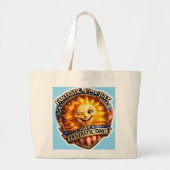 Patriotic winking fourth of July celebration tote  (Voorkant)