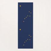 Patriotic Yoga Mats met vlag van Alaska, Verenigde Yogamat (Achterkant)