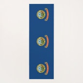 Patriotic Yoga Mats met vlag van Idaho, Verenigde  Yogamat (Achterkant)