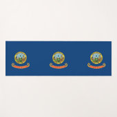Patriotic Yoga Mats met vlag van Idaho, Verenigde  Yogamat (Voorkant (horizontaal))