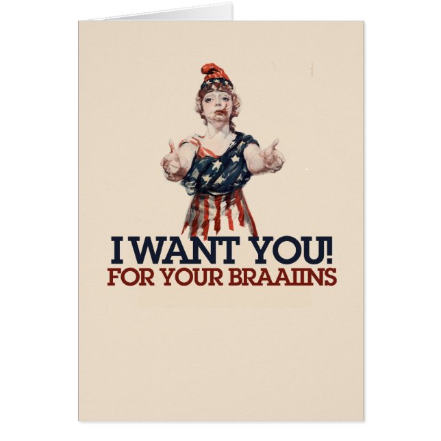 Patriotic Zombie (Voorkant)