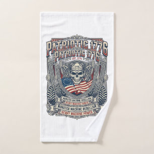 Patriotique 1776 Hors Route Crâne Monster Truck Lo