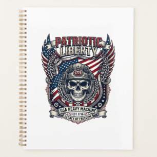 Patriotique 1776 Hors Route Crâne Monster Truck Lo