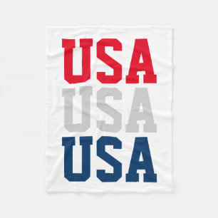 Patriotique 4 juillet parti USA couvertures en toi