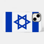 Patriotique Apple Coque-Mate, Israël drapeau Coque (Verso (horizontal))