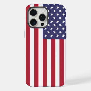 Patriotique Apple iPhone 15 Pro Max Coque, drapeau