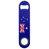 Patriotique australien Porte - clé bouteille d'ouv (Devant)