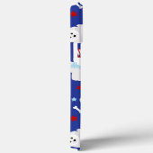 Patriotique Bichon Frise Coque-Mate coque iphone (Verso / Droite)