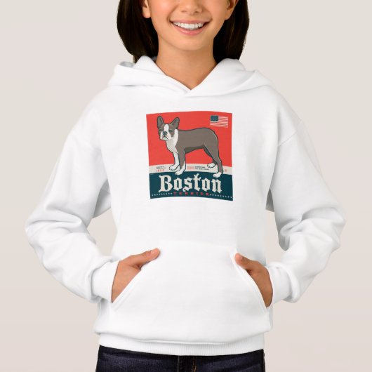 Patriotique | Boston Terrier (Devant)