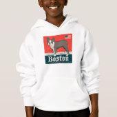 Patriotique | Boston Terrier (Devant)