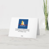 Patriotique Chien Merci Cartes (Dos)