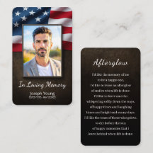 Patriotique dans la mémoire amoureuse carte mémoir