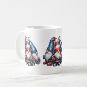 Patriotique Gnome Coffee Mug (Devant gauche)