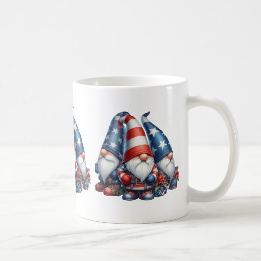 Patriotique Gnome Coffee Mug (Droite)