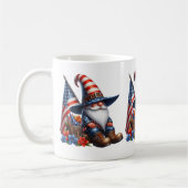 Patriotique Gnome Coffee Mug (Gauche)