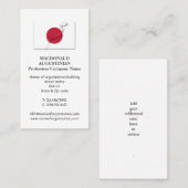 Patriotique | JAPON FLAG | Carte de visite photo (Devant / Derrière)