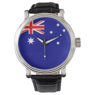 Patriotique, montre spéciale avec Drapeau de l'Aus