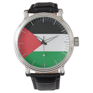 Patriotique, montre spéciale avec Drapeau de Pales