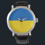 Patriotique, montre spéciale avec drapeau d'Ukrain<br><div class="desc">Ajoutez une touche de fierté ukrainienne à votre collection d'accessoires avec notre montre à main exclusive avec le drapeau de l'Ukraine ! Réalisée avec une attention minutieuse aux détails, cette montre à main est plus qu’un simple garde-temps fonctionnel, c’est une célébration du patrimoine et de la fierté culturelle de l’Ukraine....</div>