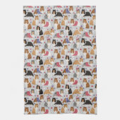 Patriotique Sheltie Shetland Sheepdog Serviette de (Vertical)