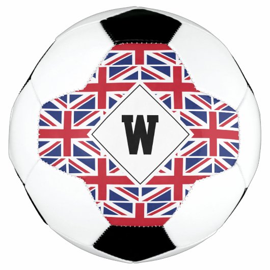 Patriotique UNION JACK Royaume-Uni GB Monogramme b (Devant)