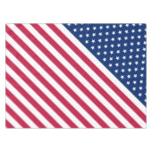 Patriotique USA Drapeau rayures Stars Décor Nappe (Devant (Horizontal))