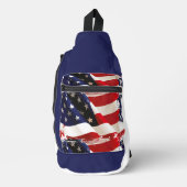 Patriotique USA Drapeau sac à dos (Recto)