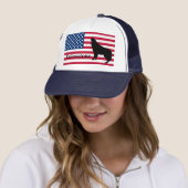 Patriotique Yellowstone Casquette (En situation)
