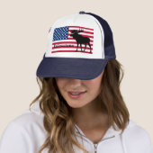 Patriotique Yellowstone Casquette (En situation)