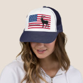 Patriotique Yellowstone Casquette (En situation)