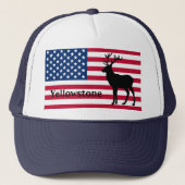 Patriotique Yellowstone Casquette (Devant)