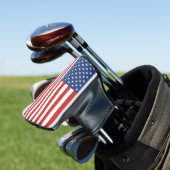 PATRIOTISCH AMERIKAANSE VLAGGPOTTER GOLF HEAD HOES GOLFHEADCOVER (Insitu)
