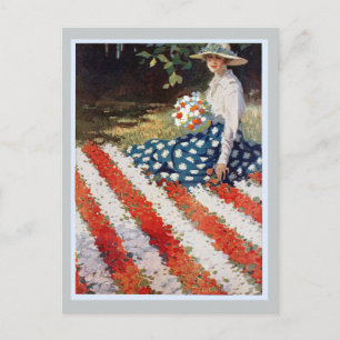 "PATRIOTISCHE GARDEN" STROOMVLAG BRIEFKAART